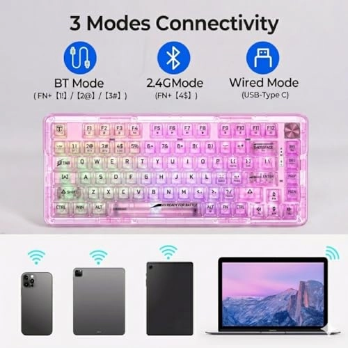 Mechanical Gaming Keyboard - QWERTY USB-A