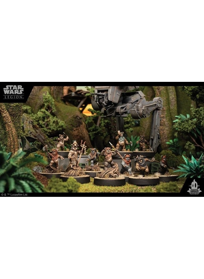 Star Wars: Legion Logray & Wicket Commander Expansion: Heroic Ewoks!