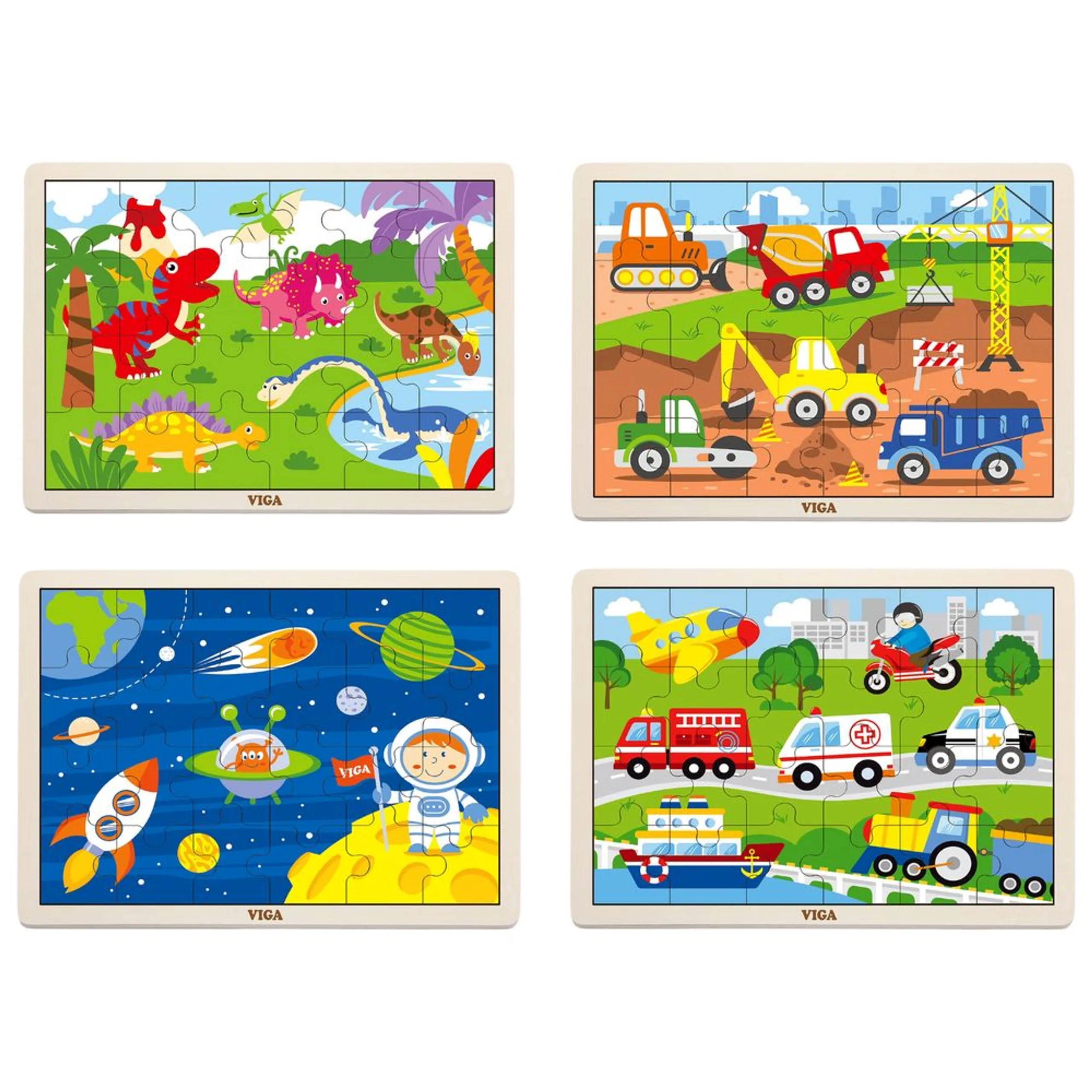 Space Travel Puzzle (SW-51461) - 24 pcs