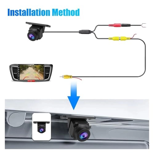 Rear View Parking Camera - Night Vision Wire