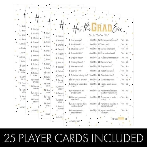 Has The Grad Ever - 25 Count