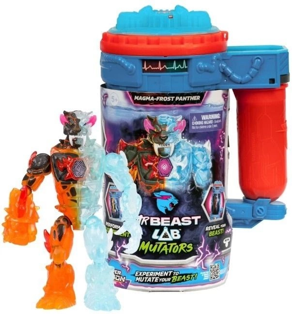 MrBeast Lab Magma-Frost Panther - Mutators Hyper Fusion Series 2 - 5 yr(s) 1 piece (14 cm)
