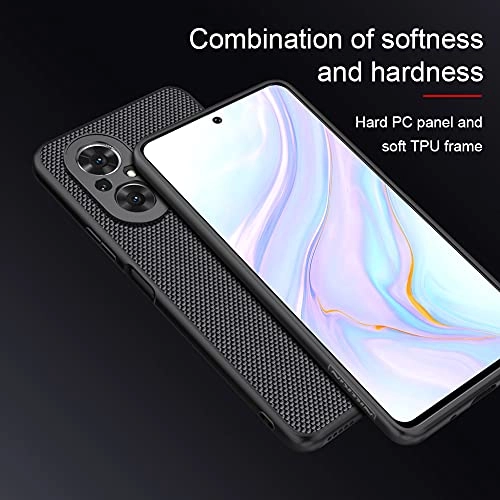 Textured Series Cover Case - Polyethylene Terephthalate Basic Case for Huawei Honor 50 SE/Nova 9 SE
