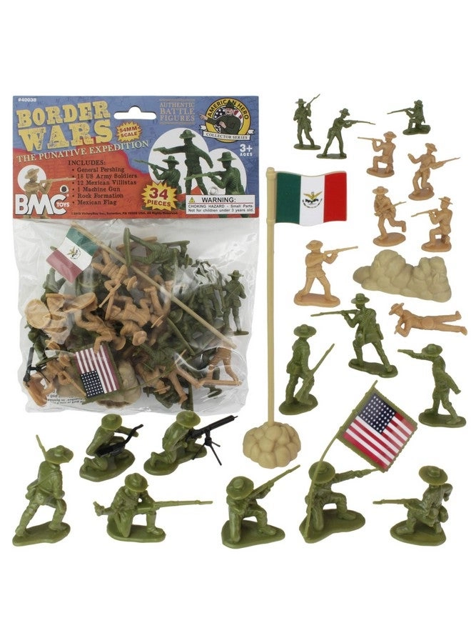 BMC Toys Border Wars - Soldier Figures 34 pcs