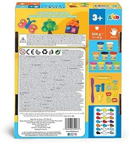 Ready Steady Dough Nick Jr Lots Of Pots - 3+ years 9 pcs