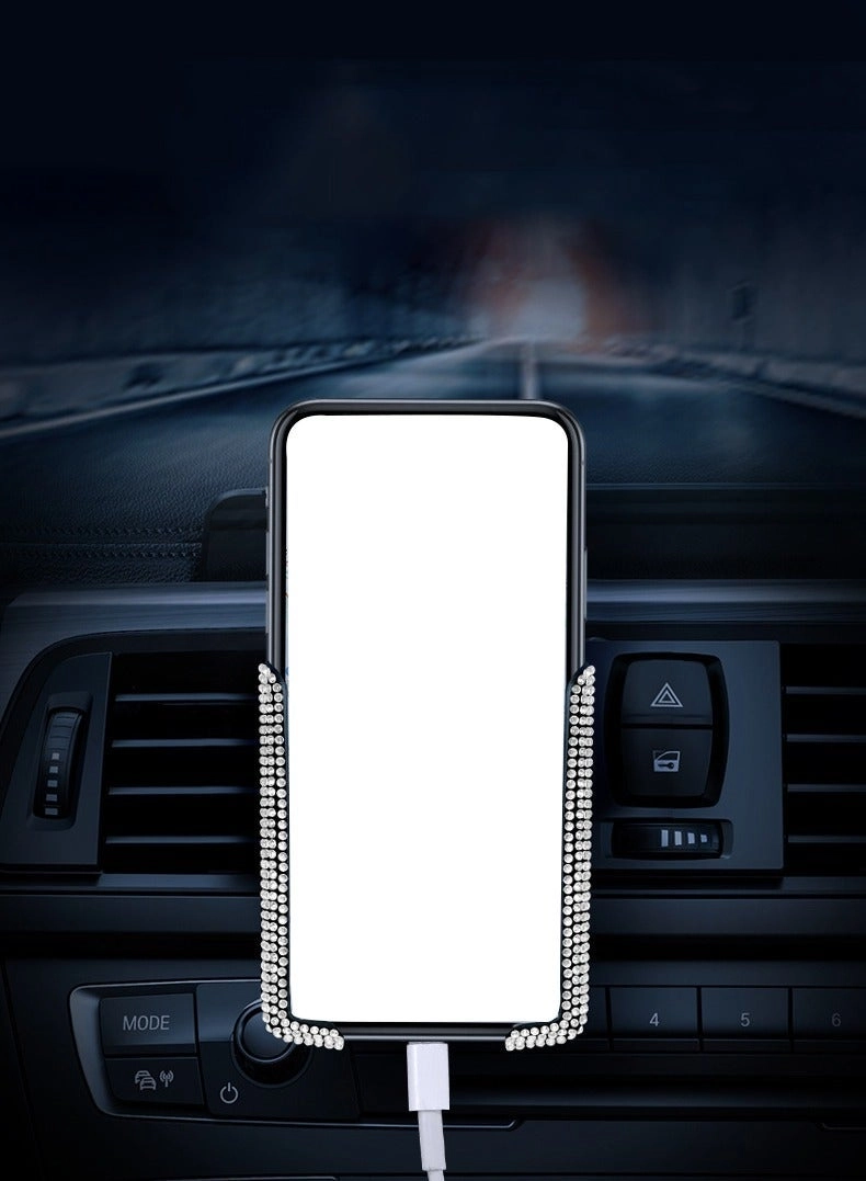 Car Phone Holder + Glasses Holder