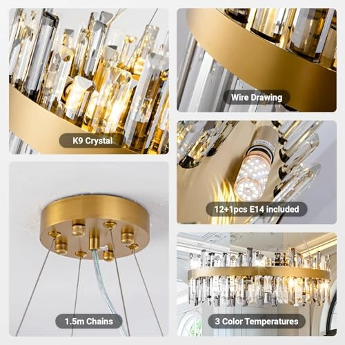 Crystal Chandelier - 150cm