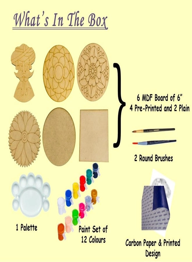 DIY Mandala Art kit - Brushes