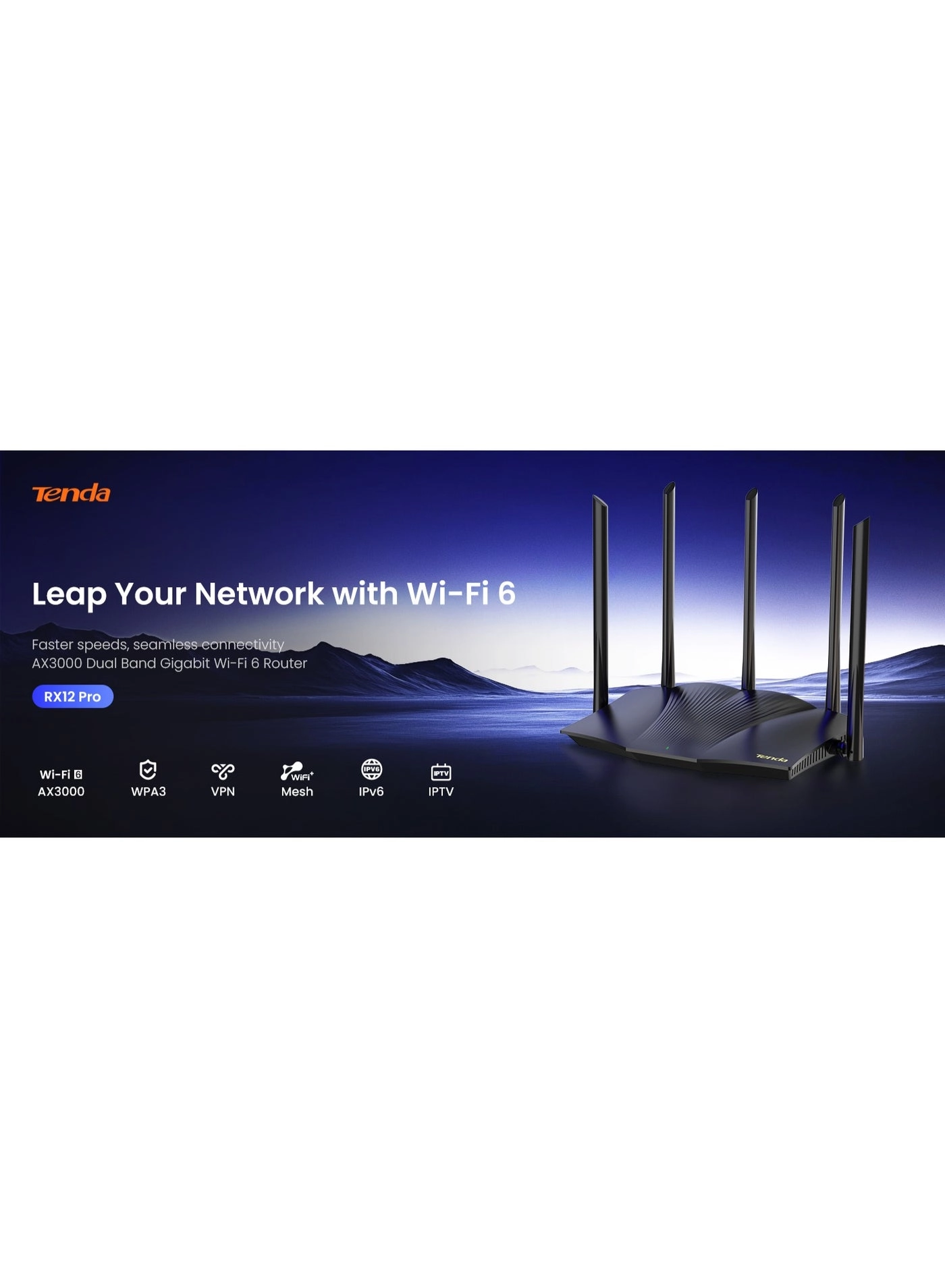 RX12 Pro - 2976Mbps WiFi 6