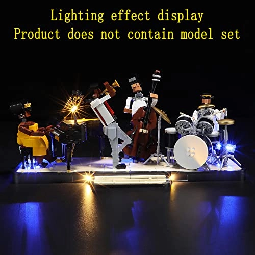 LED Light Kit Compatible with Lego Jazz Quartet (21334)