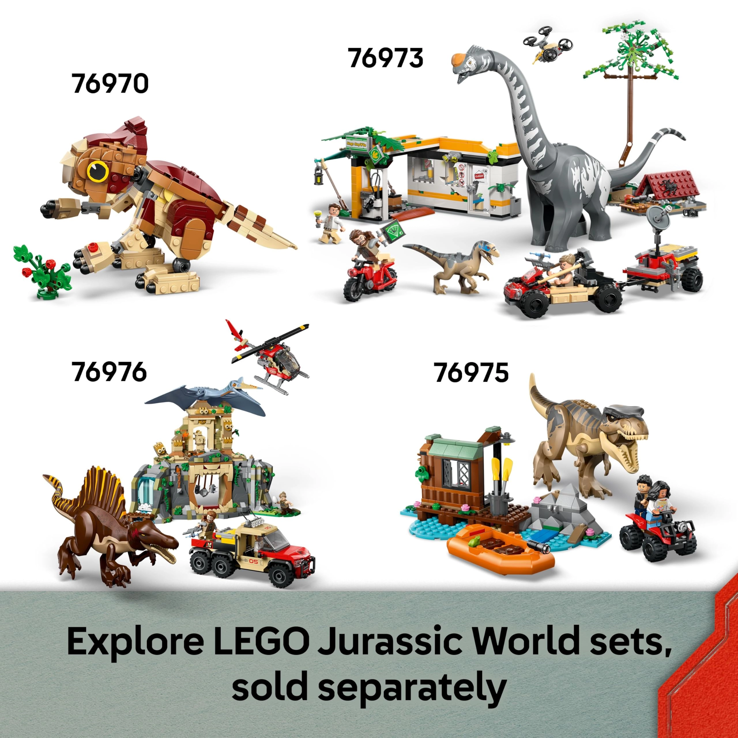 Jurassic World Raptor Off-Road Escape (76972)