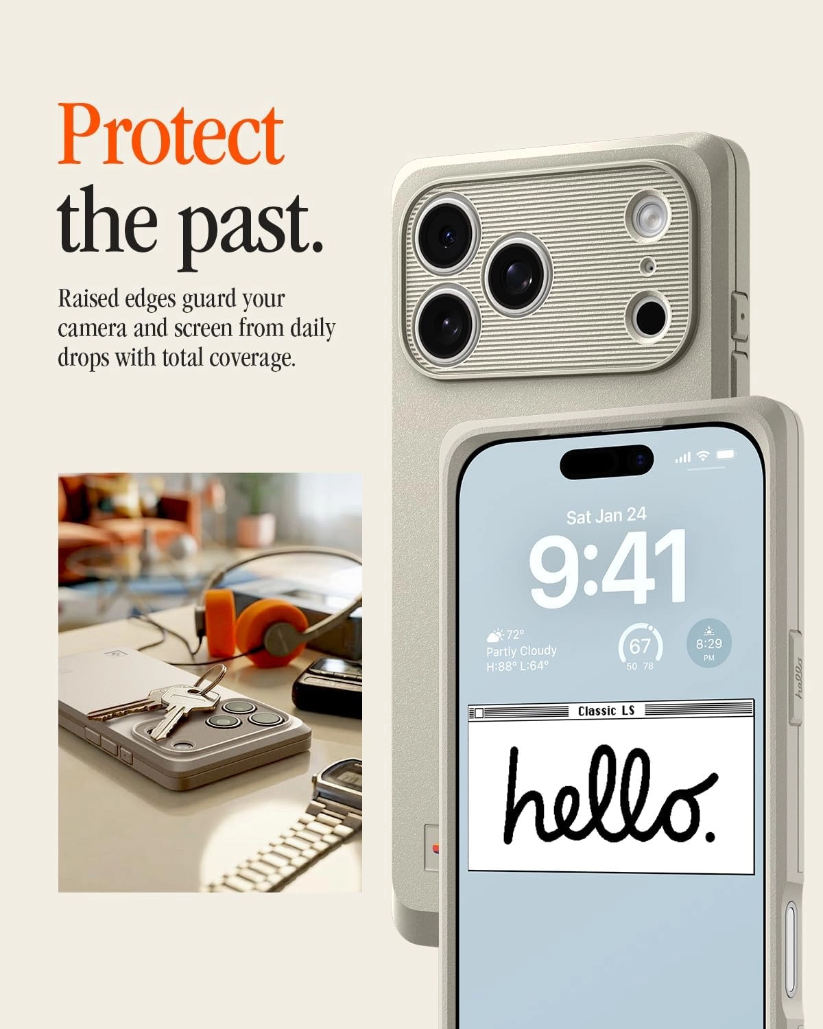 Classic LS MagFit case with MagSafe for iPhone 17 PRO