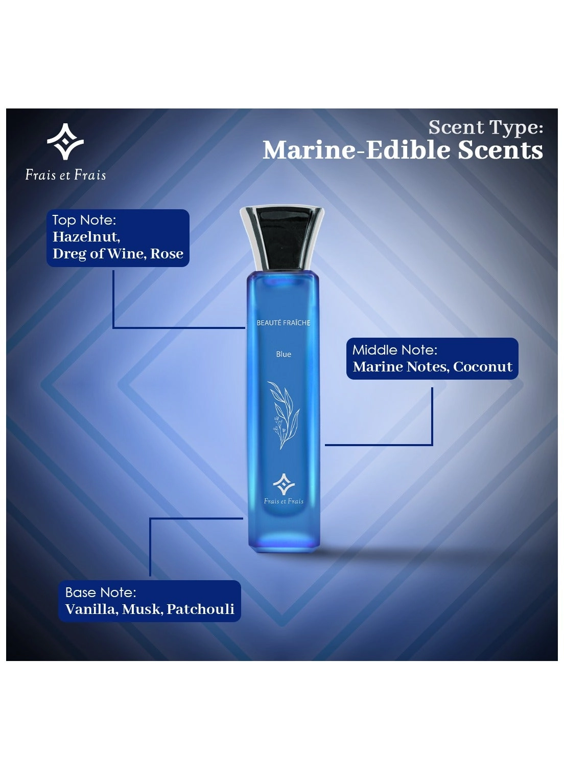 Fraiche Blue Eau de Parfum 50ml