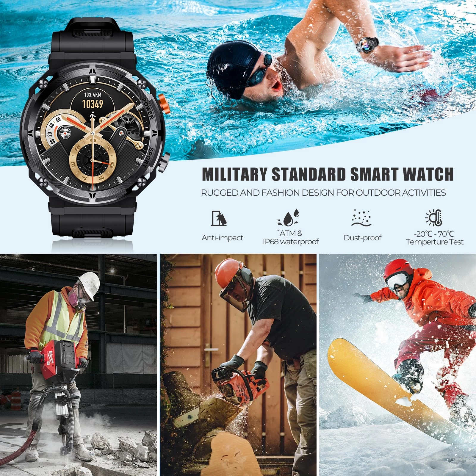 Military Smart Watch
