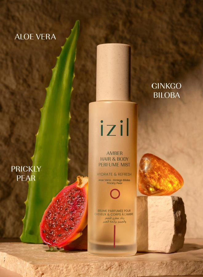 Amber Hair & Body Perfume Mist - Amber