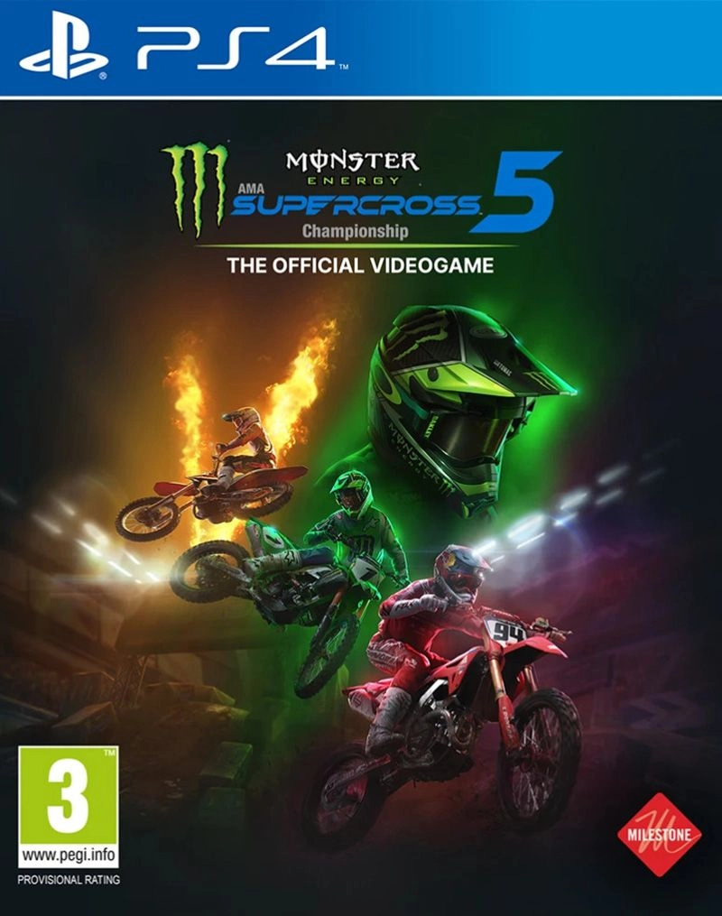 Milestone Srl Monster Energy Supercross The Official Videogame 5 - PlayStation 4