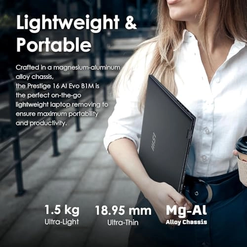 Prestige 16 AI EVO - 16'' Ultra 7-155H 32GB LPDDR5 1TB SSD