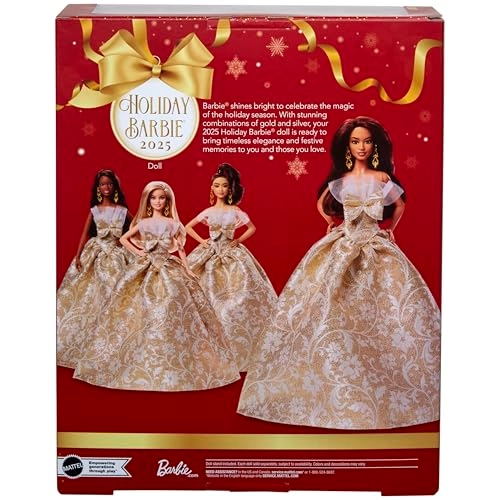 Holiday Barbie - Long Hair Gold Ages 6+