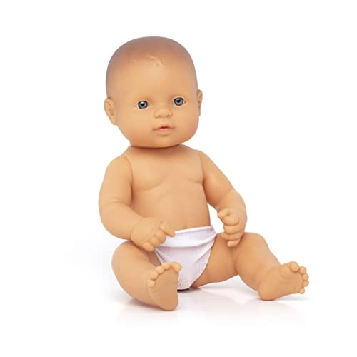miniLAnD Reborn Baby Doll - 12 5/8'' Caucasian Boy