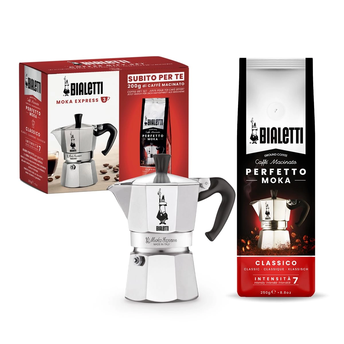 Bialetti Moka Express - 6 Cups 250 ml