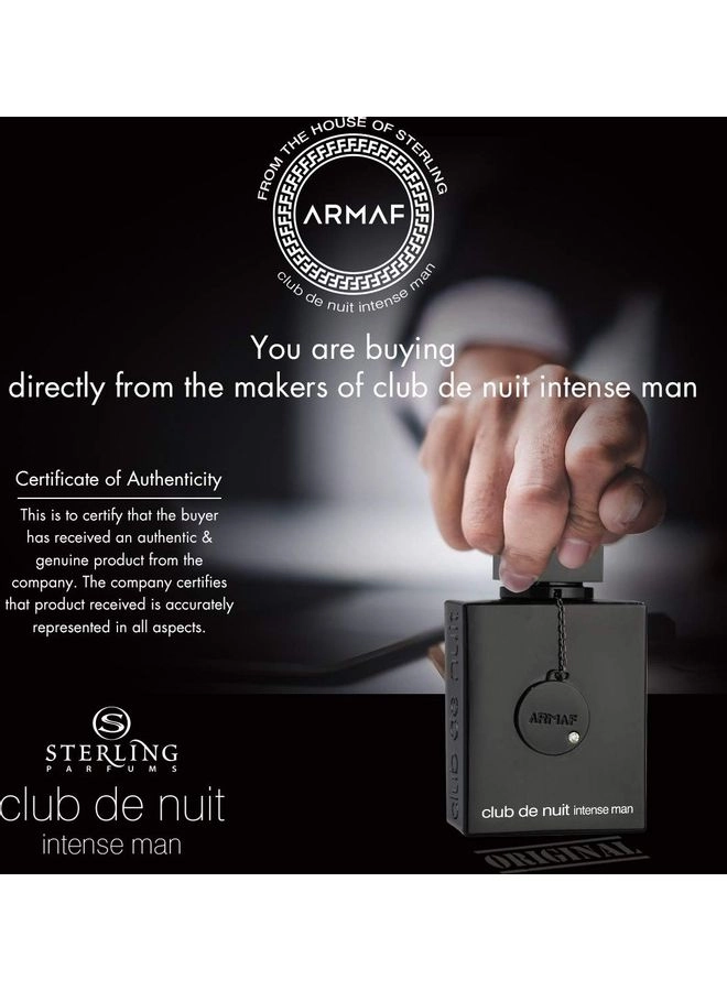 Club De Nuit Intense Eau de Toilette - 105ml 150ml 200ml Bundle