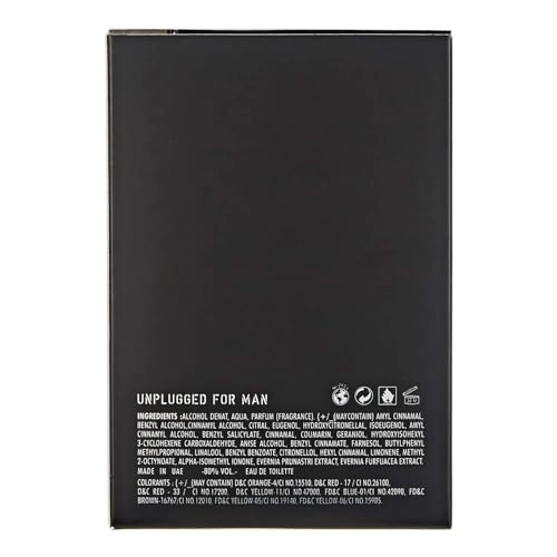 UNPLUGGED NOIR Eau de Toilette 80ml