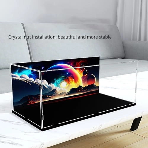 Acrylic Display Case - 75356 Dust-Proof 19x10x11 inch