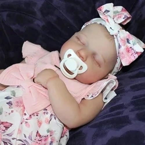 Loulou Reborn Baby Doll - 20 inch Full Body Vinyl Girl Ages 3+