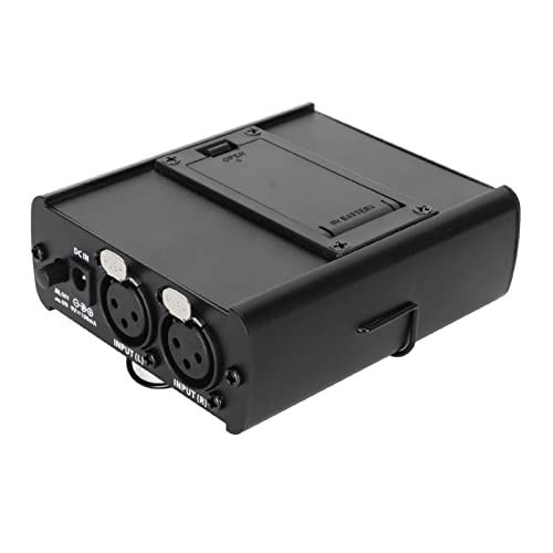 Headphone Amplifier - 2CH Stereo Passive Mixer Portable