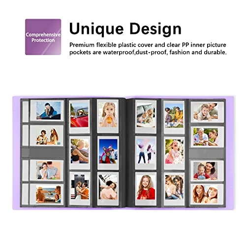 2x3" 560 Pockets Cardboard Faux Leather Photo Album