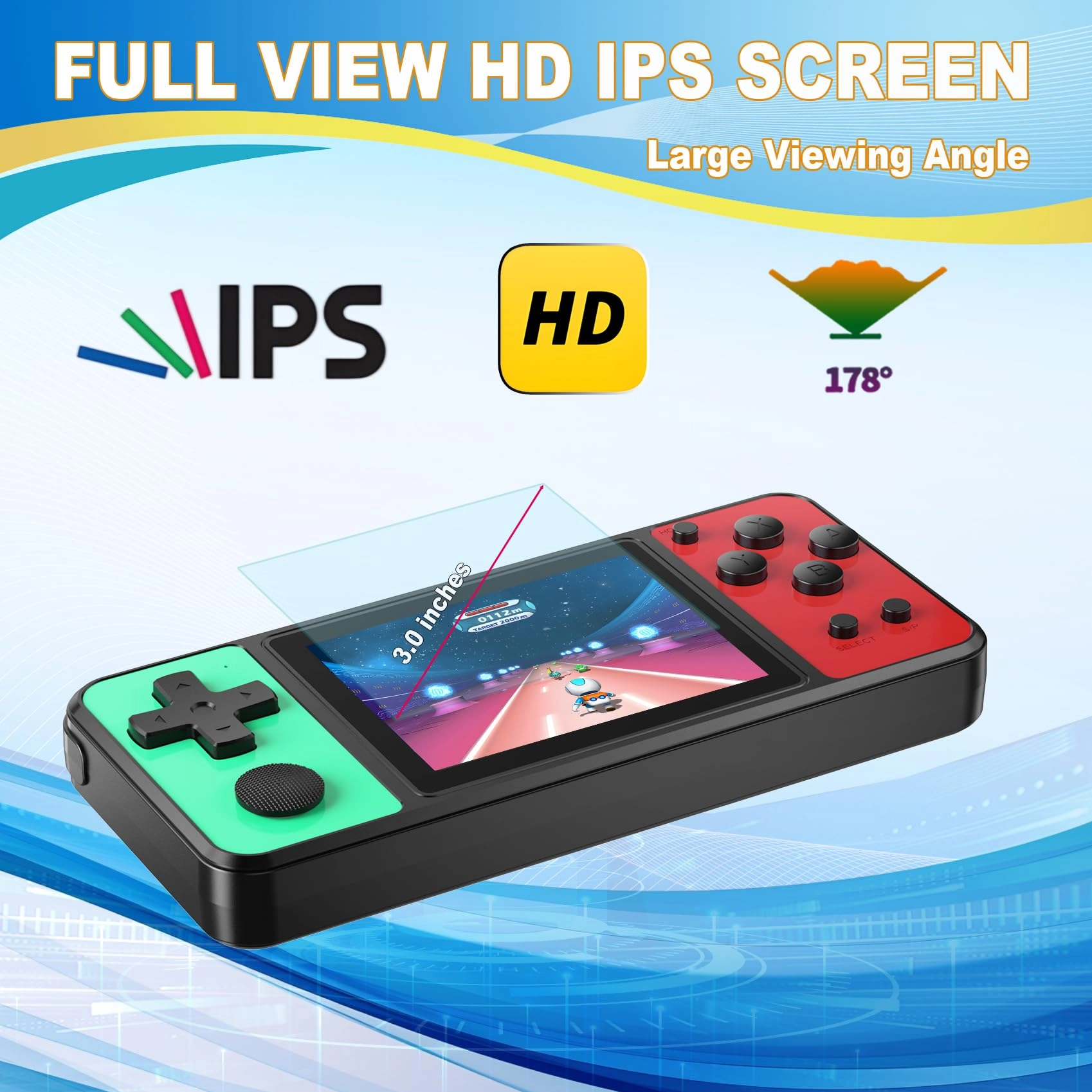 GB-867S - 139 Games 3.0" IPS Rechargeable