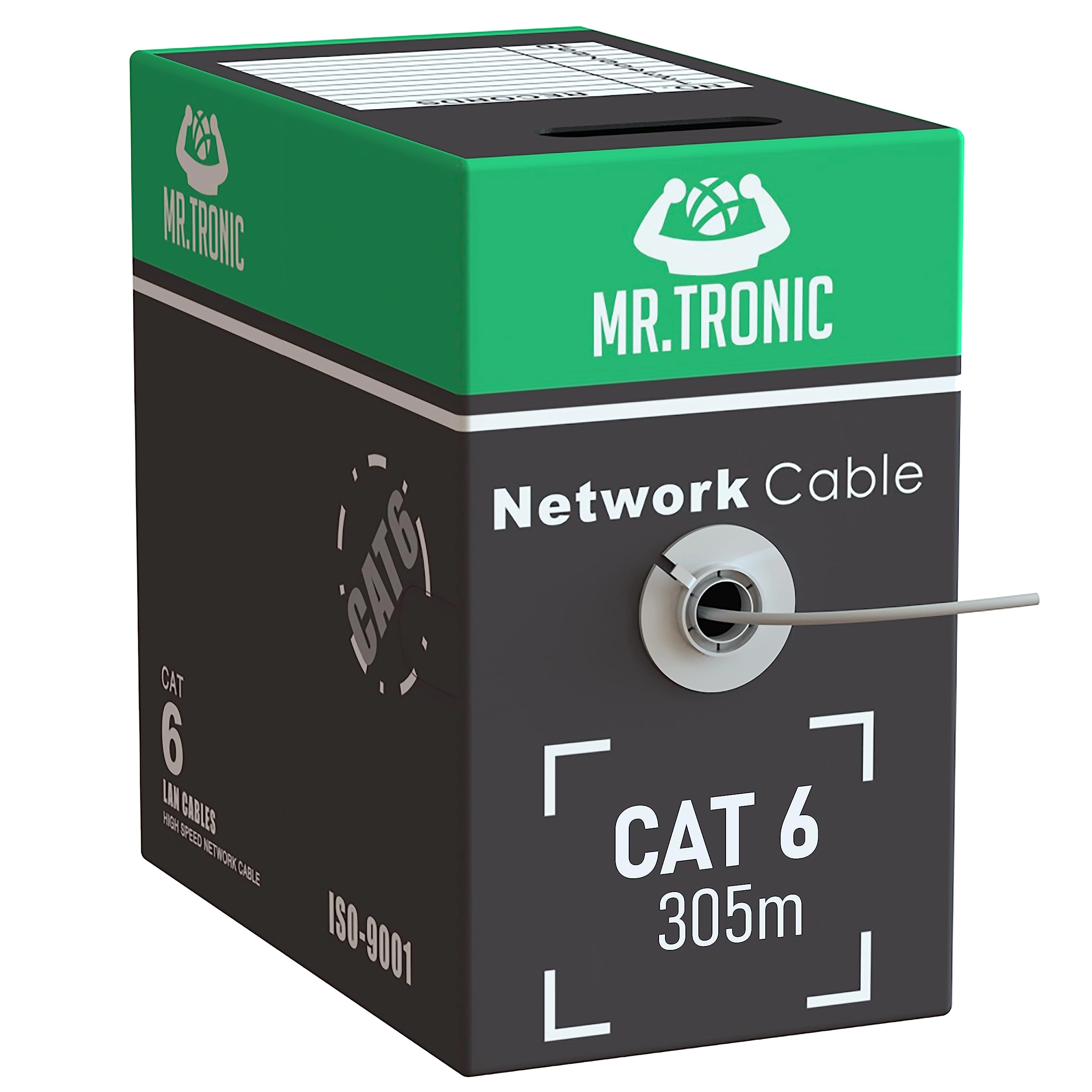 Mr. Tronic Ethernet Network Bulk Cable - 305 Meters