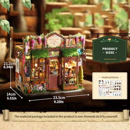 Magic House - 3D Mini Dollhouse Musical Movement