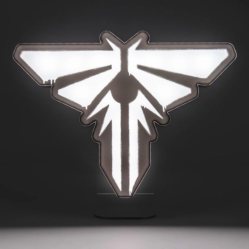 Firefly Logo Light - red and white