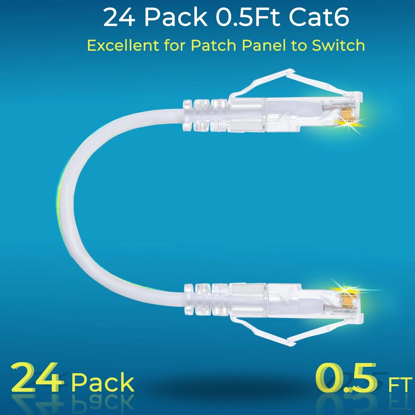 Patch Cables - 0.5ft