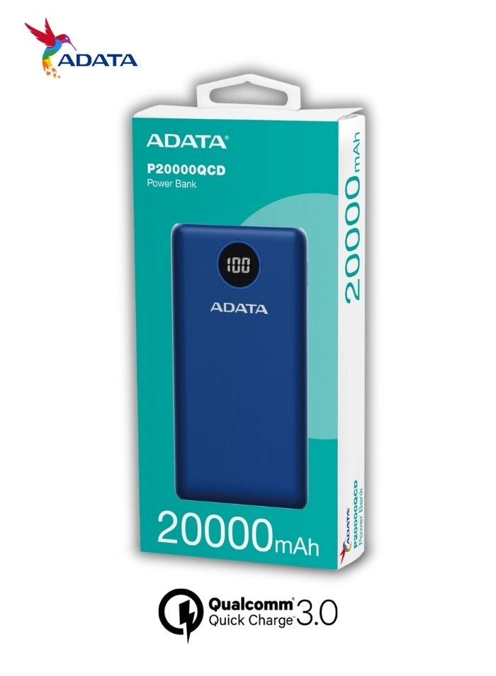 P20000QCD - 20000 mAh 18 W