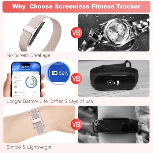 Sleep & Fitness Tracker Wristband