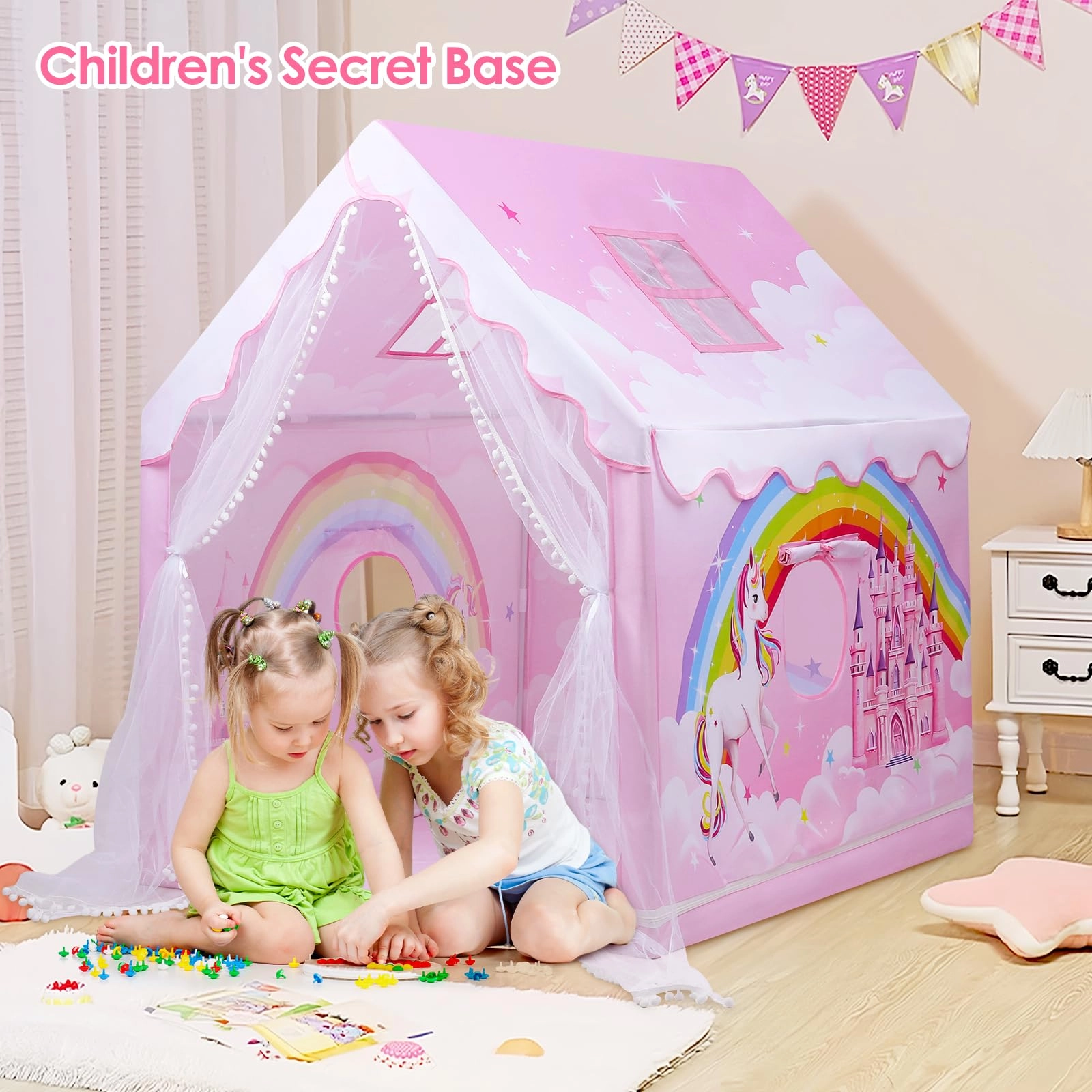Unicorn Play Tent