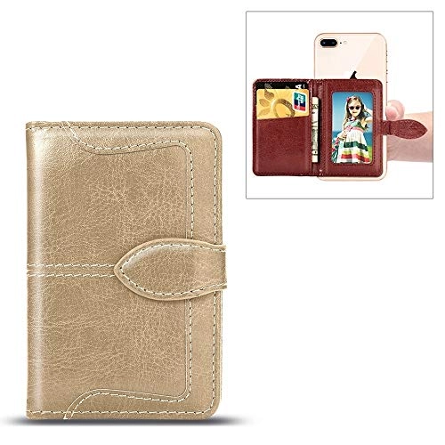 Mobile Phone Universal - Card Slot Wallet Gold
