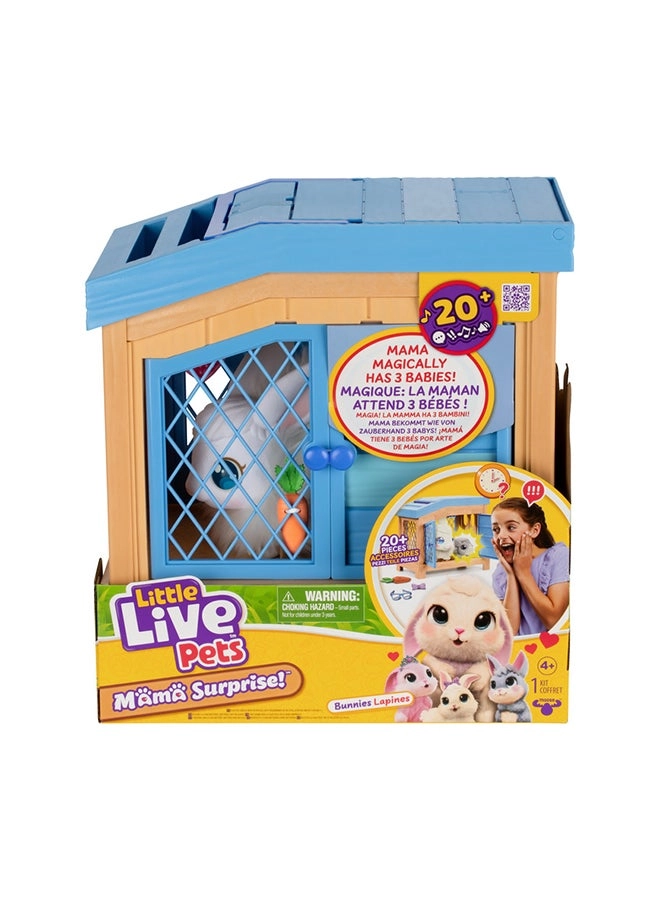 LITTLE LIVE PETS Mama Surp S3 Bunny Pset - 4 years+