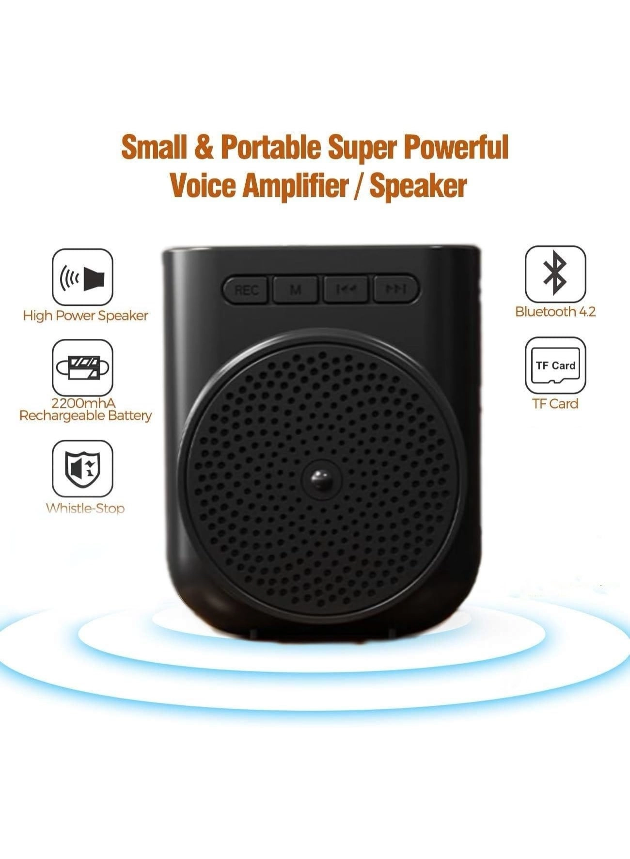 Mini Voice Amplifier - Wired Bluetooth