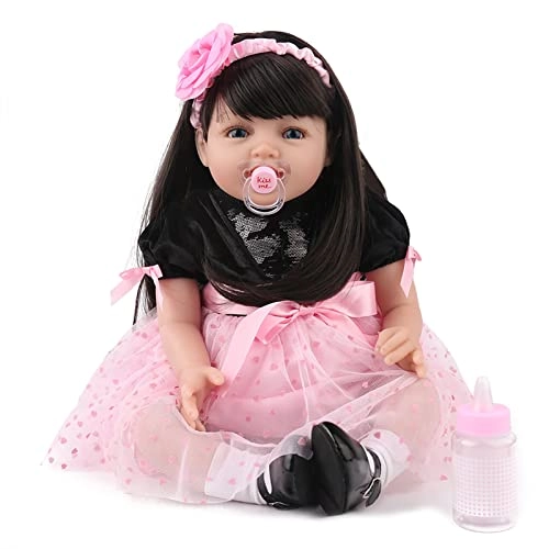Reborn Baby Doll - 55cm 22" Vinyl Cotton Body