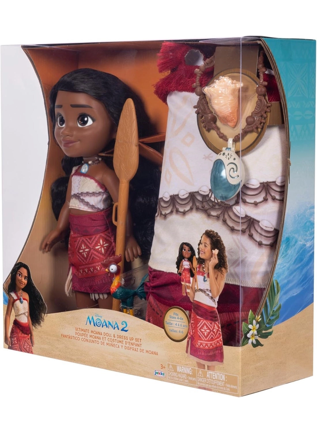 Moana Doll + Dress Up Set - Ages 36+