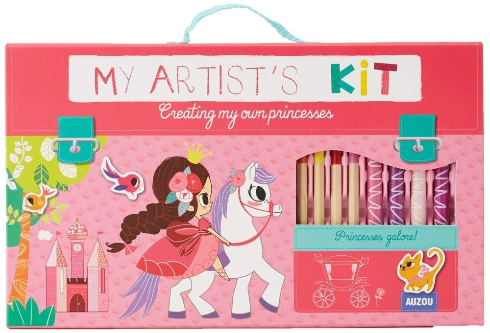 Auzou Eveil My Artist's Kit Creating My Own Princesses