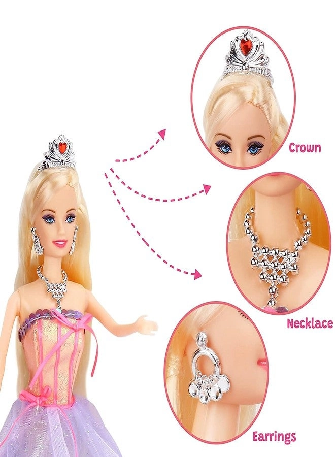 Unicorn Princess Doll - Magical Light Mane and Tail Set