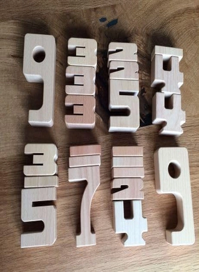Number Blocks - Wooden SumBlox Style