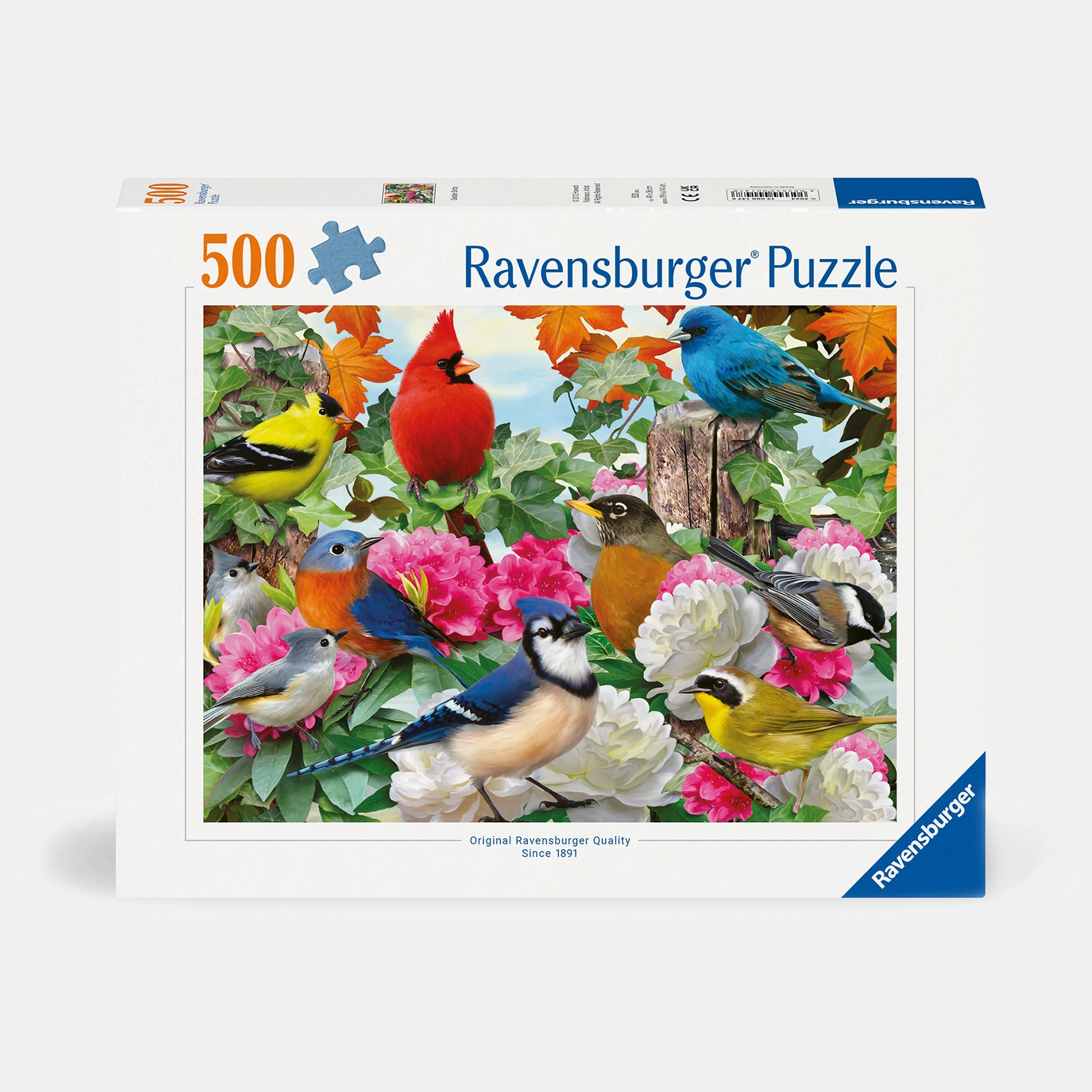 Ravensburger Puzzle Garden Birds Puzzle (B363755) - 500 pcs
