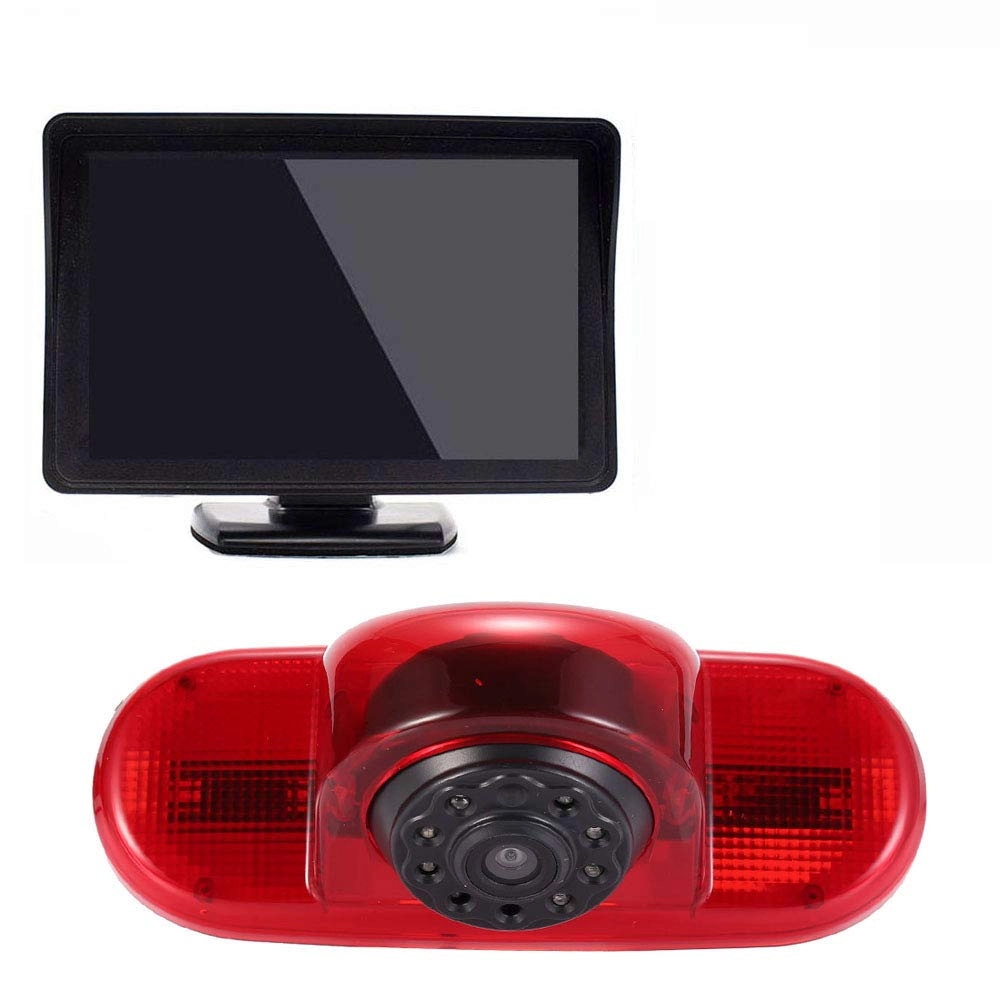 Car Rear view Camera - Night vision 628*586 pixels + Rear View Mirror - 7" LCD
