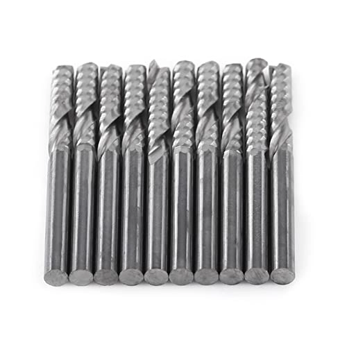 Single Flute End Mill - 4mm 10pcs