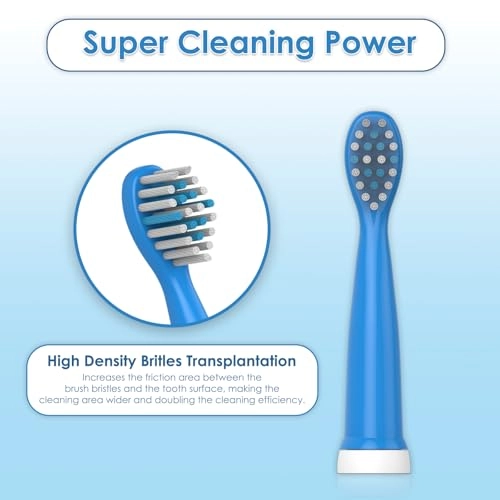 Electric Toothbrush Heads - Kids U-shaped 4 Pieces